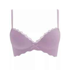 Seamless Wireless Push-Up Bra Set – No-Wire Lift for Small Bust