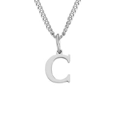 Personalized Initial Letter Necklace – 14K Stainless Steel (Gold, Rose Gold, Silver)