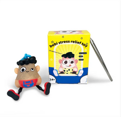 Cute Character Squeeze Stress Relief Toy Keychain