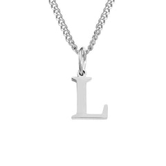 Personalized Initial Letter Necklace – 14K Stainless Steel (Gold, Rose Gold, Silver)