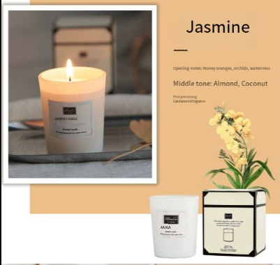 Aromatherapy Soy Candles for Home - 1 Piece
