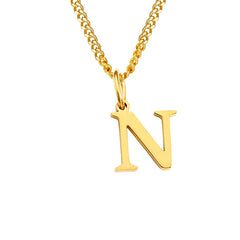 Personalized Initial Letter Necklace – 14K Stainless Steel (Gold, Rose Gold, Silver)