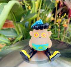 Cute Character Squeeze Stress Relief Toy Keychain