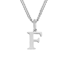 Personalized Initial Letter Necklace – 14K Stainless Steel (Gold, Rose Gold, Silver)