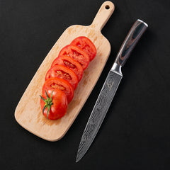 Damascus Style Kitchen Knife Set – Professional Chef Knives (3 to 10 Piece)