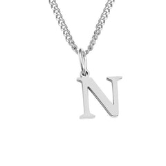 Personalized Initial Letter Necklace – 14K Stainless Steel (Gold, Rose Gold, Silver)