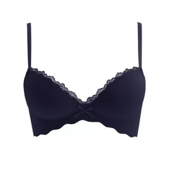 Seamless Wireless Push-Up Bra Set – No-Wire Lift for Small Bust