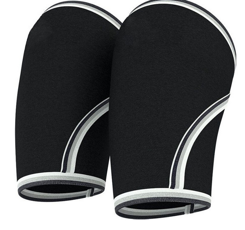 Thick Weightlifting Knee Sleeves, 7mm Neoprene Support