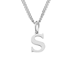 Personalized Initial Letter Necklace – 14K Stainless Steel (Gold, Rose Gold, Silver)
