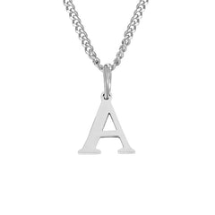 Personalized Initial Letter Necklace – 14K Stainless Steel (Gold, Rose Gold, Silver)