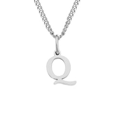 Personalized Initial Letter Necklace – 14K Stainless Steel (Gold, Rose Gold, Silver)