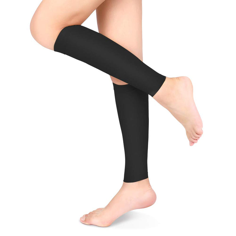 20-30mmHg Compression Socks – Footless Calf Sleeves for Men & Women