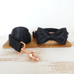 Metal Buckle Dog Bow Tie | Black Knight Style