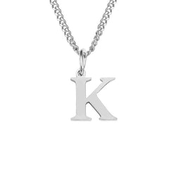 Personalized Initial Letter Necklace – 14K Stainless Steel (Gold, Rose Gold, Silver)