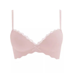 Seamless Wireless Push-Up Bra Set – No-Wire Lift for Small Bust