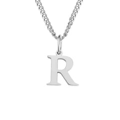 Personalized Initial Letter Necklace – 14K Stainless Steel (Gold, Rose Gold, Silver)