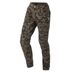 Motorcycle Racing Jeans with Belt Protector – Black & Camo | Sizes 28-38