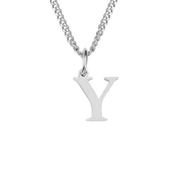 Personalized Initial Letter Necklace – 14K Stainless Steel (Gold, Rose Gold, Silver)