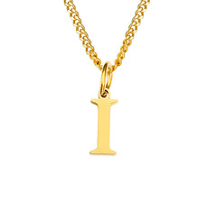 Personalized Initial Letter Necklace – 14K Stainless Steel (Gold, Rose Gold, Silver)