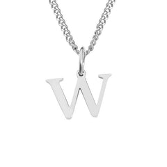 Personalized Initial Letter Necklace – 14K Stainless Steel (Gold, Rose Gold, Silver)