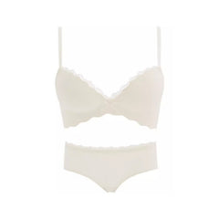 Seamless Wireless Push-Up Bra Set – No-Wire Lift for Small Bust