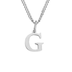 Personalized Initial Letter Necklace – 14K Stainless Steel (Gold, Rose Gold, Silver)
