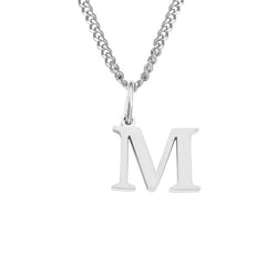 Personalized Initial Letter Necklace – 14K Stainless Steel (Gold, Rose Gold, Silver)