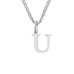 Personalized Initial Letter Necklace – 14K Stainless Steel (Gold, Rose Gold, Silver)