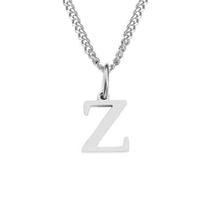 Personalized Initial Letter Necklace – 14K Stainless Steel (Gold, Rose Gold, Silver)