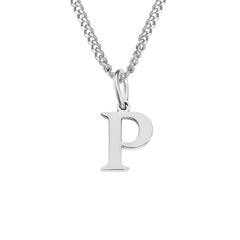 Personalized Initial Letter Necklace – 14K Stainless Steel (Gold, Rose Gold, Silver)