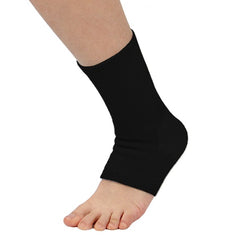 `Elastic sports ankle support socks -  great for running.