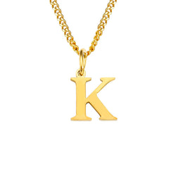 Personalized Initial Letter Necklace – 14K Stainless Steel (Gold, Rose Gold, Silver)