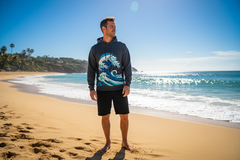 Wild Tides Hoodie - Beach Day
